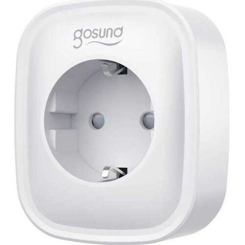 Gosund Умная розетка Gosund Smart Plug SP1, Wi-Fi, 16А, расписание, таймер, огнеупорная