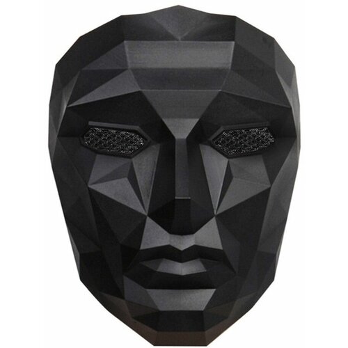 Карнавальная маска Riota пластиковая, на Хэллоуин, Игра в кальмара, Босс маска игра в кальмара треугольник карнавальная маска маска по сериалу игра в кальмара