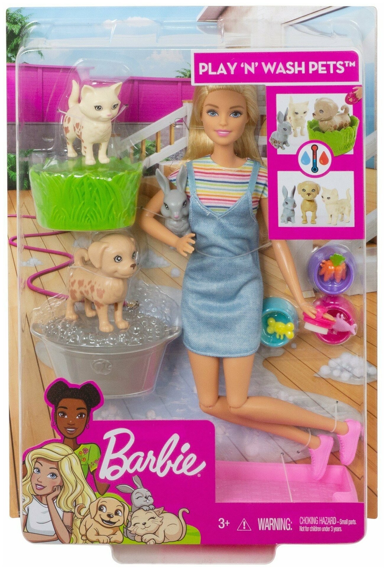 Набор игровой Barbie Домашние питомцы 23 см - фото №8