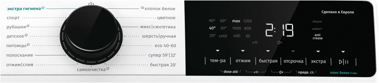 Стиральная машина Gorenje WNA84ACIS белый - фотография № 4