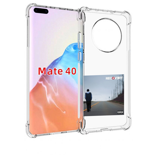 Чехол MyPads Eminem RECOVERY для Huawei Mate 40 / Mate 40E задняя-панель-накладка-бампер чехол mypads kamikaze eminem для huawei mate 40 mate 40e задняя панель накладка бампер