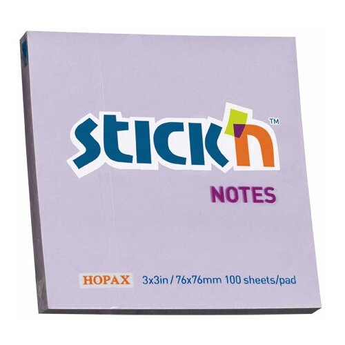 блок самоклеящийся бумажный stick n 21405 76x127 100 л пастель сиреневый Набор из 12 штук Блок самоклеящийся бумажный Stick`n 21403 76x76мм 100 листов 70г/м2 пастель сиреневый