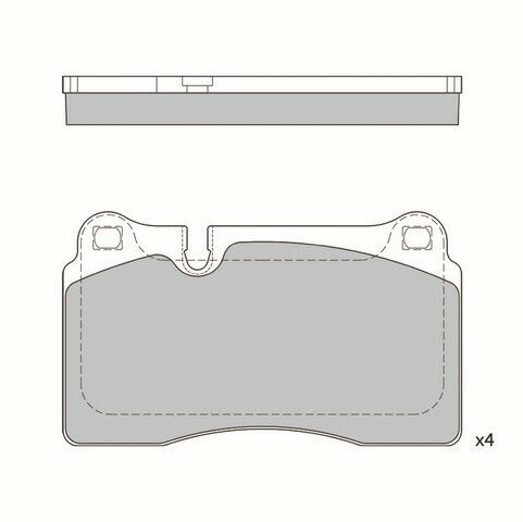 Sangsin колодки тормозные передние sp2231