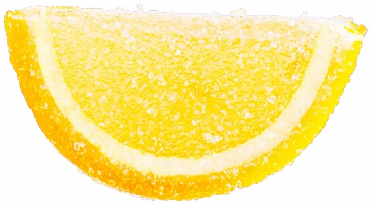 Мармелад желейный Дольки со вкусом лимона 1 кг.