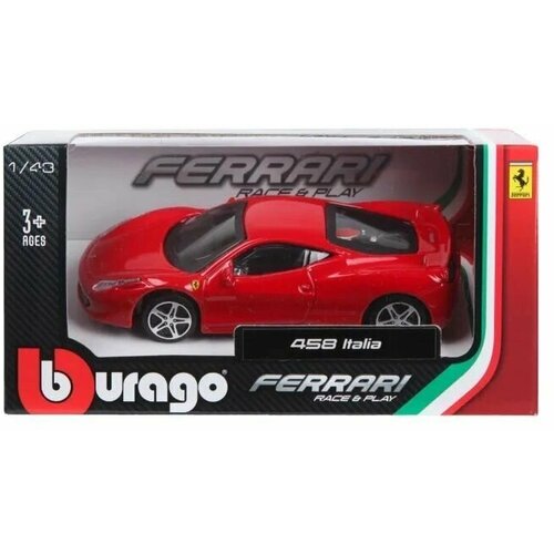 Модель Ferrari 458 Italia BBurago 1:43