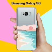 Силиконовый чехол на Samsung Galaxy S8 Прилив / для Самсунг Галакси С8