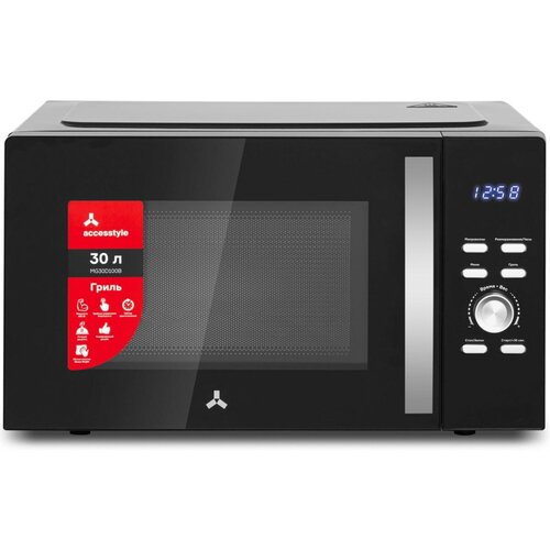Микроволновая печь ACCESSTYLE MG30D100B черная 1087500₽