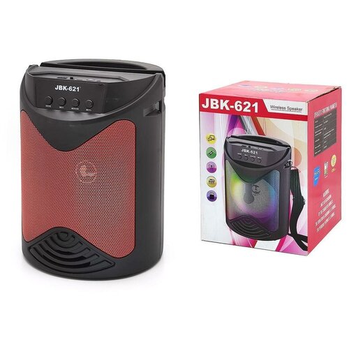 Портативная беспроводная колонка JBK-621 Красная 168000₽