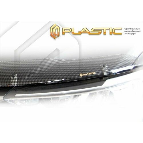 Дефлектор капота Jaecoo J7 I поколение 2023-н в Шелкография черная 6020₽