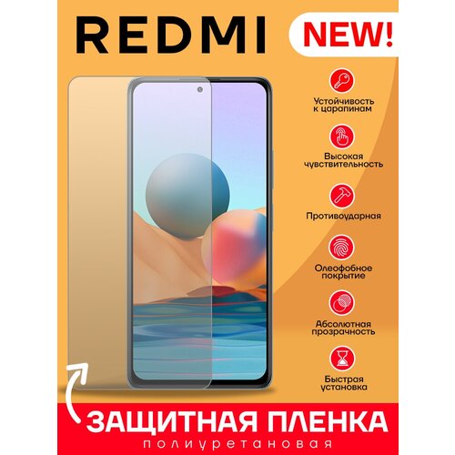 Защитная полиуретановая пленка для Redmi 9i - Матовая