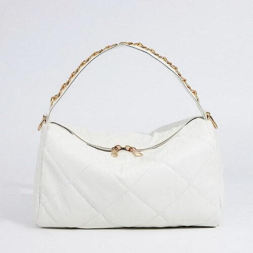 фото Сумка багет сима-ленд, белый