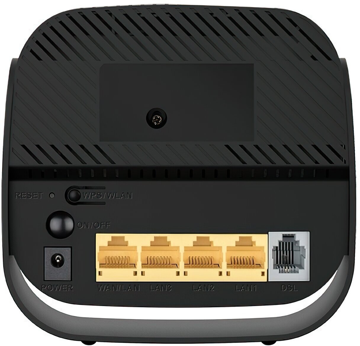Беспроводной роутер D-LINK , ADSL2+, черный - фото №2
