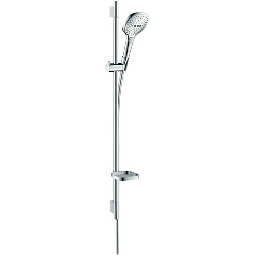 Душевой гарнитур Hansgrohe Raindance Select 120 3jet 90, 26621400 белый/хром