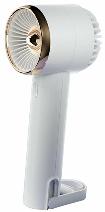 Портативный вентилятор WiWU F303 2 в 1 Turbo Handheld Fan White - фотография № 1