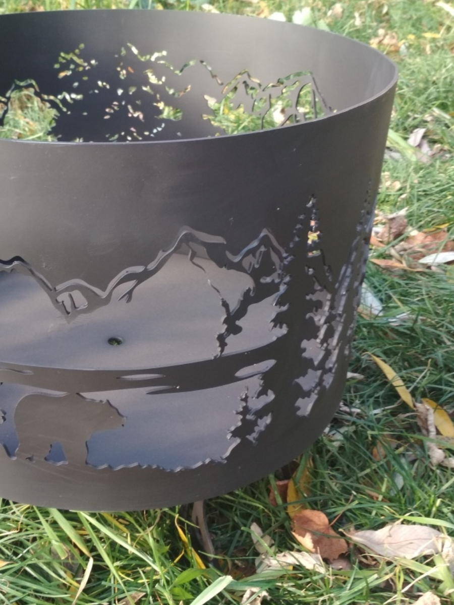 Чаша для костра тайга, диаметр 50 см FireCup - фотография № 5