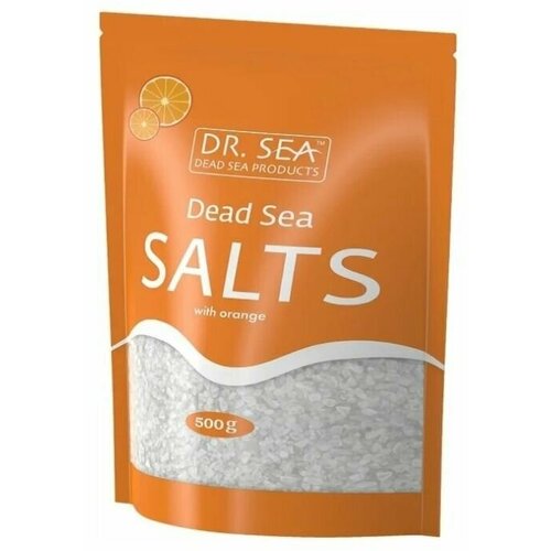 Dr. Sea Dead Sea Salt With Orange Соль Мертвого Моря с экстр. апельсина, 500мл.