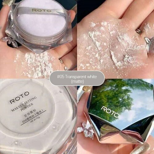 Пудра для макияжа ROTO Water Sensation, #04 Light Sensitive Powder (жемчужный)