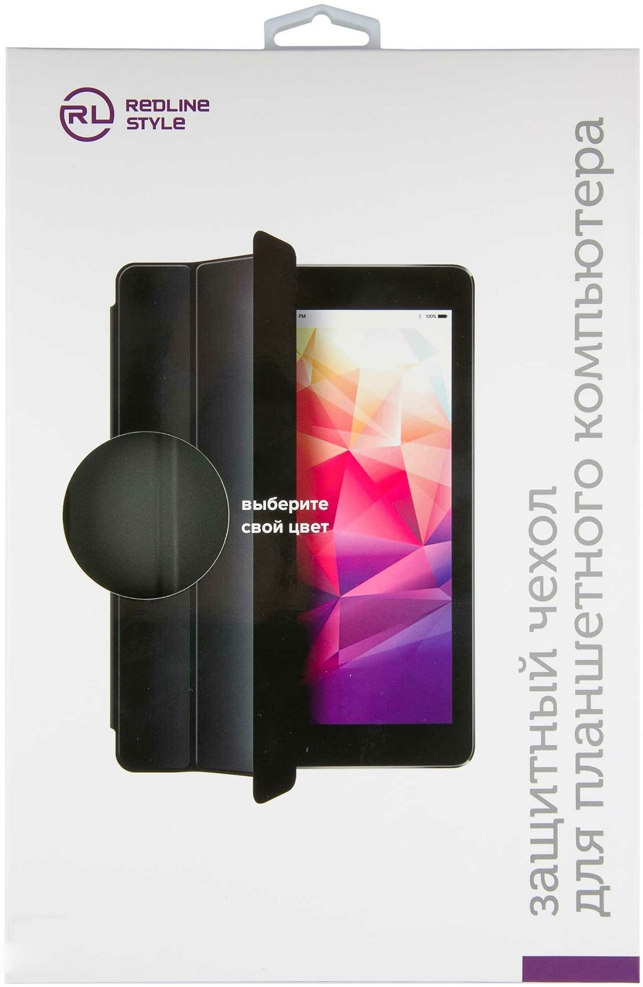 Чехол-накладка Red Line силиконовый для Samsung Tab S6 lite 10.4, черный УТ000026660