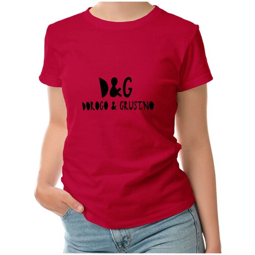 фото Футболка roly, размер m, красный