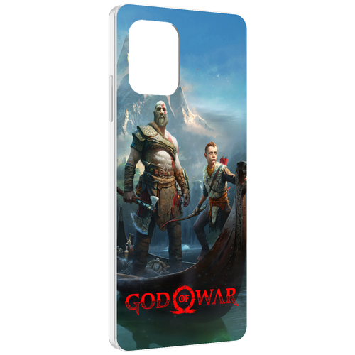 Чехол MyPads God Of War Кратос Атрей для UMIDIGI Power 7 Max / Power 7S задняя-панель-накладка-бампер чехол mypads god of war кратос для umidigi power 7 max power 7s задняя панель накладка бампер