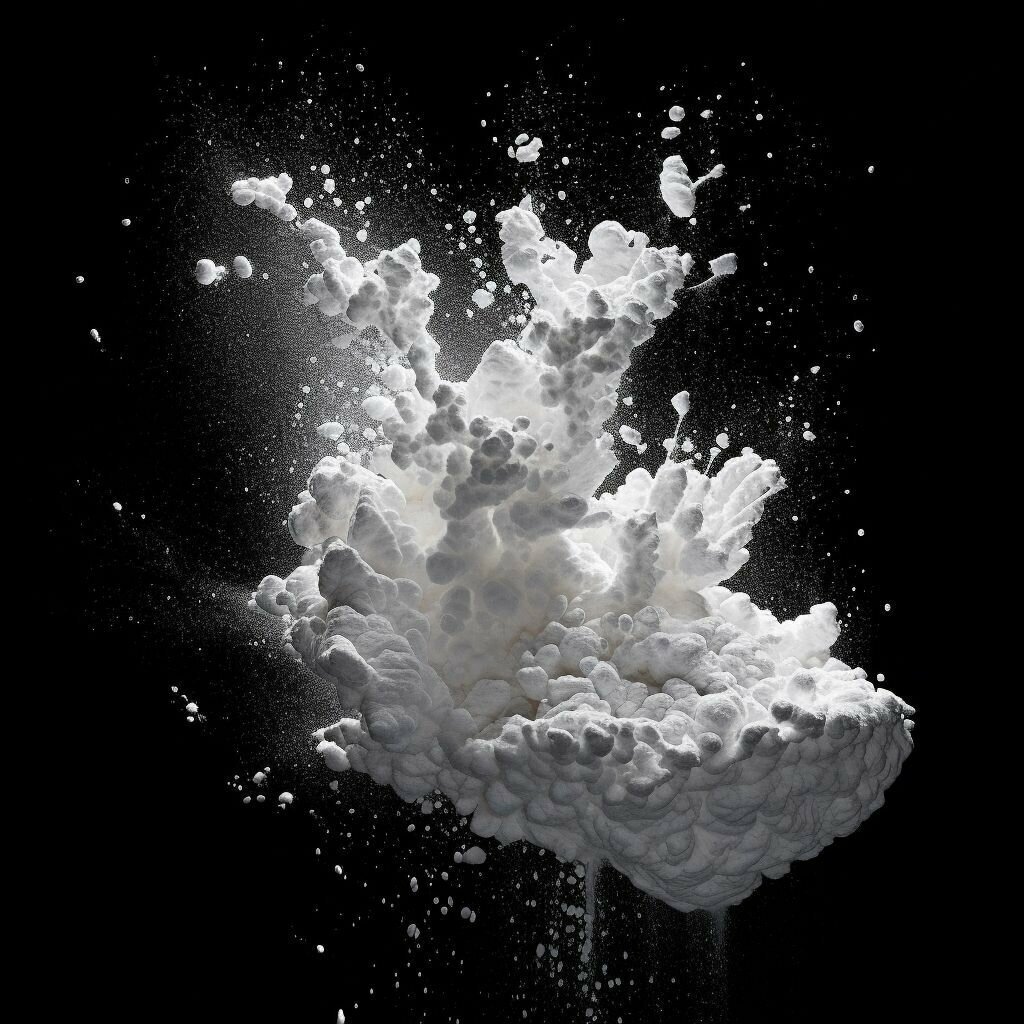 Картинки Микрокальцит, мраморная мука, белый пигмент, кальцит, 1000 гр, 2 мкр, белизна 99%