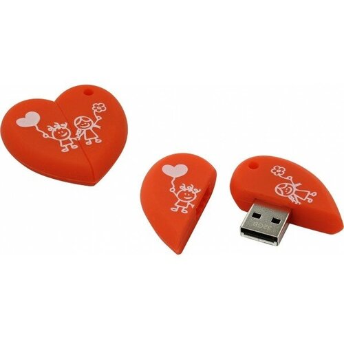 Память Flash USB 32 Gb Smart Buy Wild series Сердце (SB32GBHeart) память flash usb 16 gb smart buy wild series матрешка sb16gbdoll