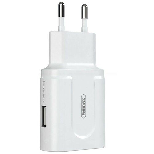 Сетевое зарядное устройство USB Remax RP-U32 (1 порт, зарядка для AirPods) Белый