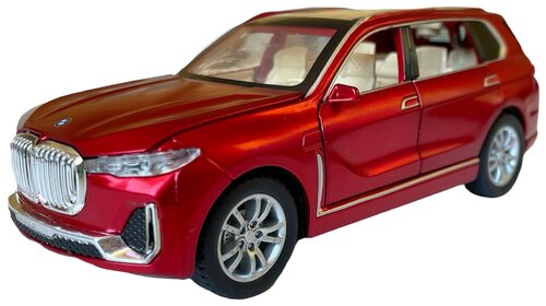 Машинка металлическая модель BMW X7/ БМВ Х7 1:32 16 см / машинка для мальчика / подарок мальчику / для детей1
