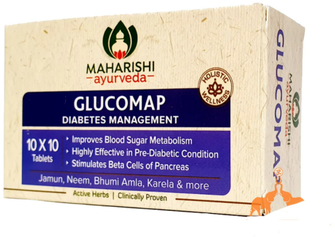 Глюкомап (Glucomap Maharishi Ayurveda) 100 таб – от диабета
