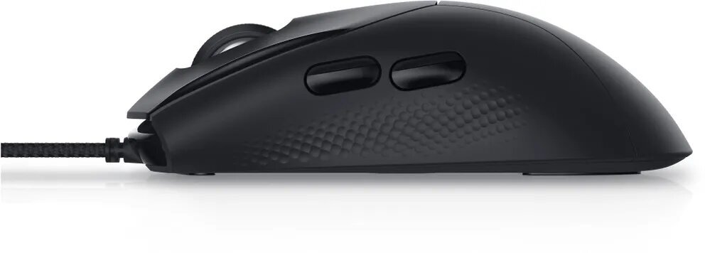 Мышь Dell Mouse AW320M Alienware; Gaming; Wired; USB; Optical; 19000 dpi; 6 butt; black (570-ABMS) - фото №4