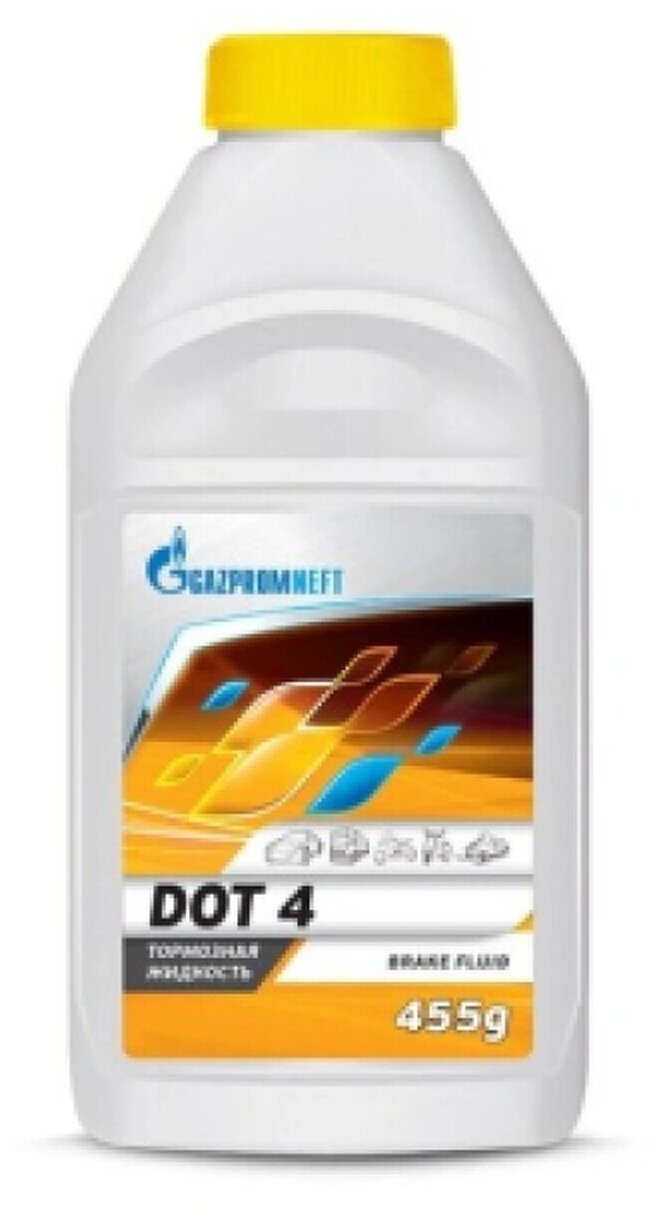 Газпромнефть DOT 4 (455 г) / тормозная жидкость / жидкость на полигликолевой основе