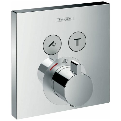 Смеситель для ванны Hansgrohe Select 15763000 (внешняя монтажная часть)