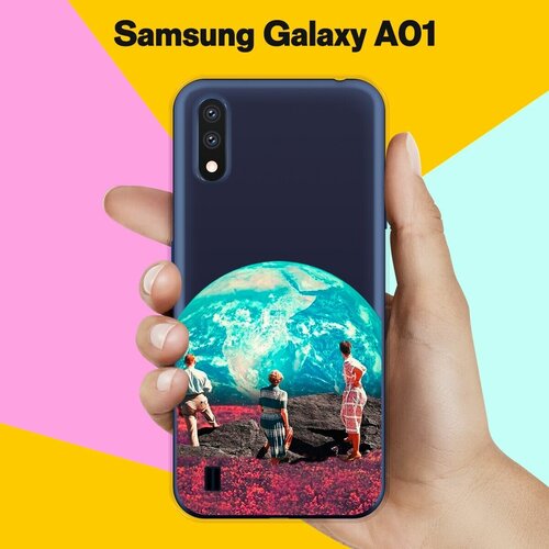 Силиконовый чехол на Samsung Galaxy S20 Ultra Вид на Землю / для Самсунг Галакси С20 Ультра силиконовый чехол вид на землю на samsung galaxy s20