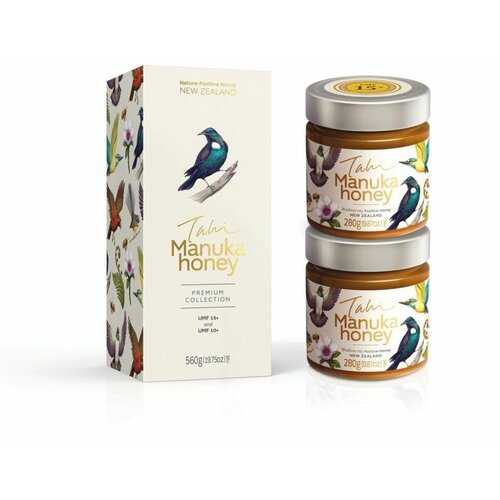 Набор меда Tahi Manuka honey UMF 10+ and 15+ gift set , 560 г