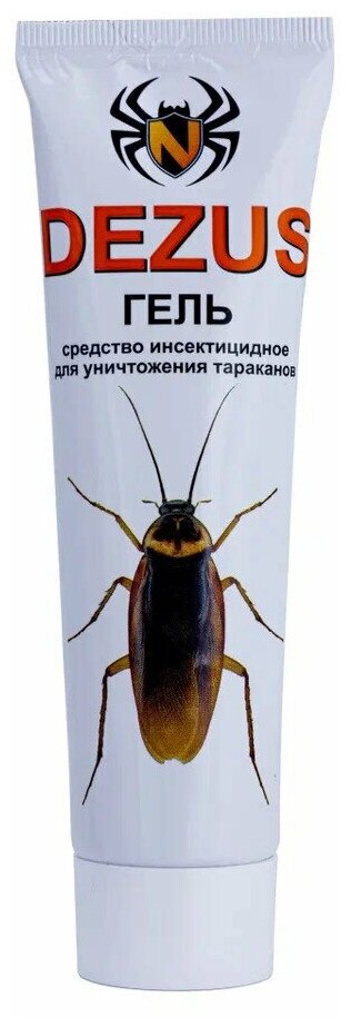 Dezus (Дезус) гель от тараканов, муравьев, мокриц, мух, ос 100 мл