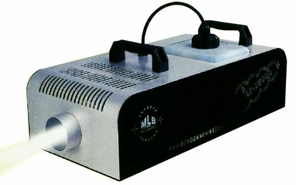 MLB EL-1500 DMX (AB-1500A) Дым машина нового поколения, Электронная система контроля температуры камеры, емкость для жидкости 2л, 1500 Вт, производительность: 566м3/мин, 6.5 кг, DMX контроль, аналоговый пульт с регулировкой интервалов, длительности и мо