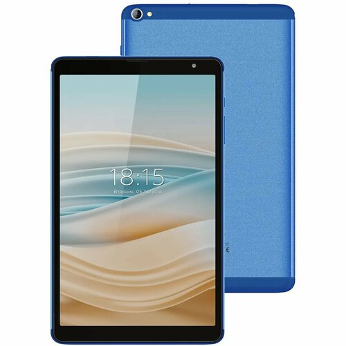 Планшет -8088L Exion Surf Black 8 IPS 1280x800 16 ГГц 464 Гб 58 МП синий 1235900₽