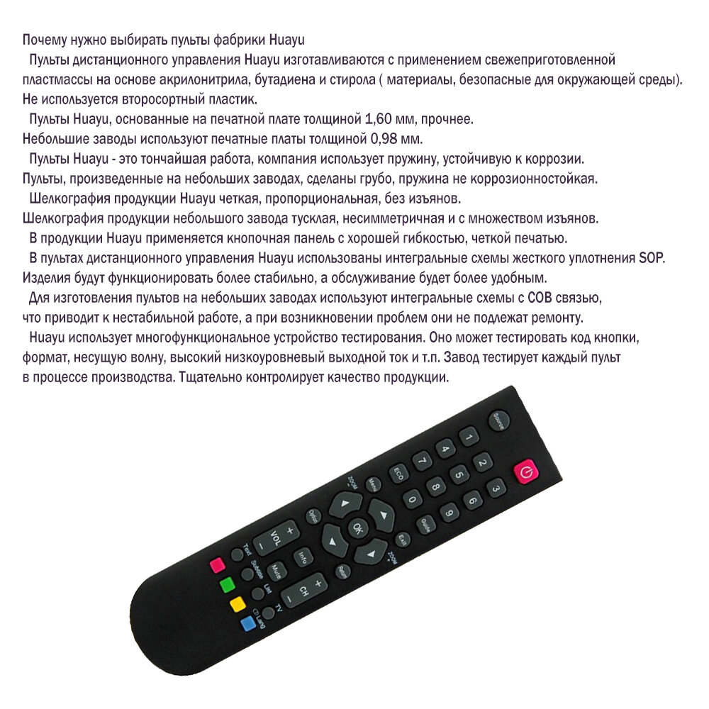 Пульт для телевизора TCL LED24D3100