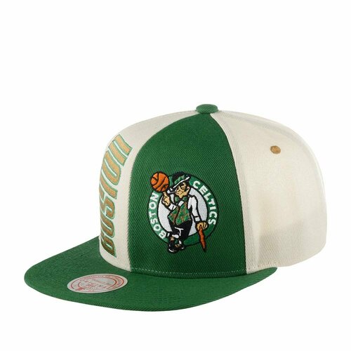 фото Бейсболка mitchell & ness, размер onesize, зеленый