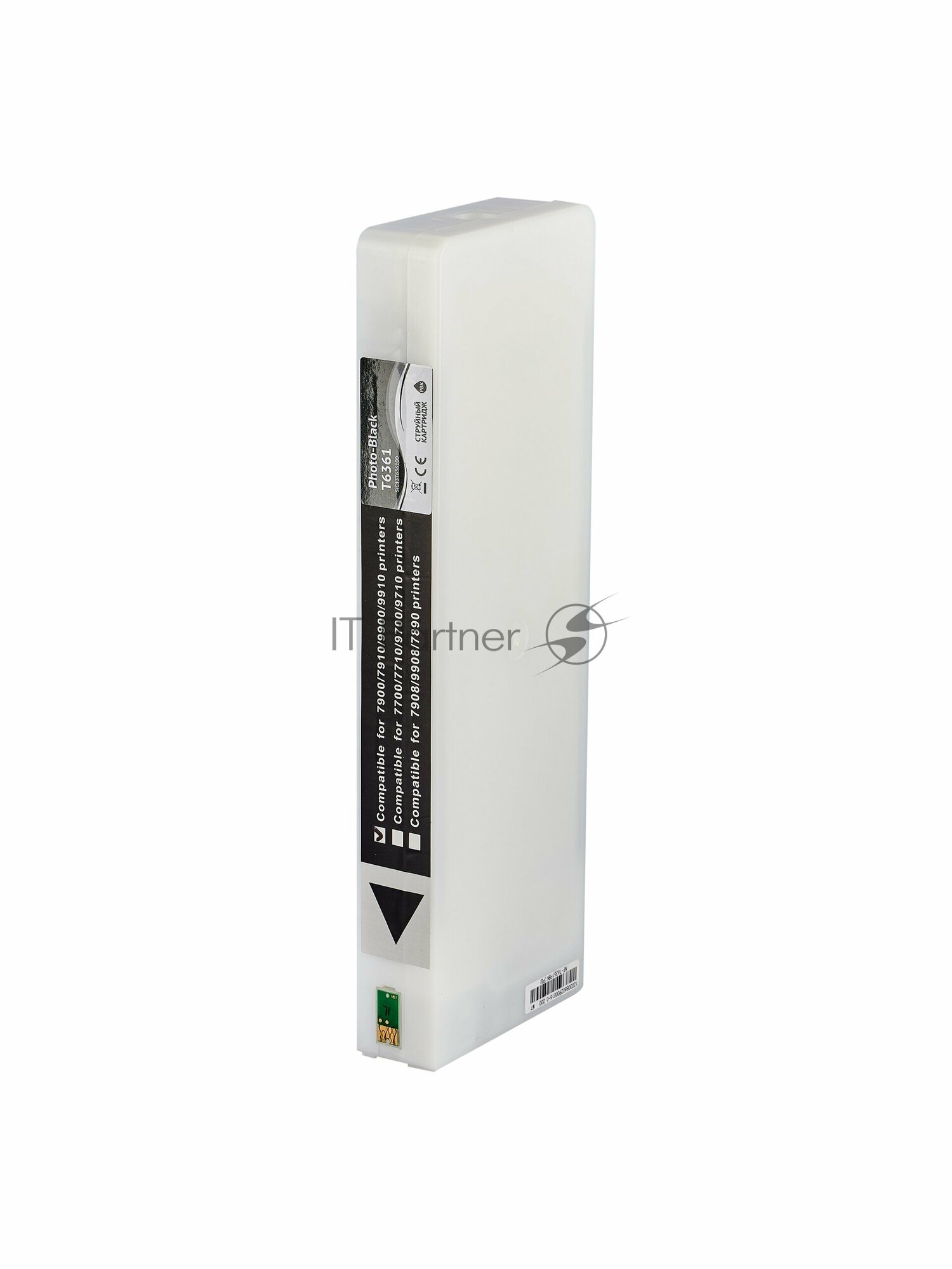 Струйный картридж Sakura C13T636100 для Epson Stylus Pro 7900/9900, фото-черный, пигментный тип, 700ml. - фото №4