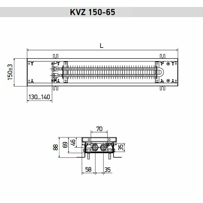 Techno Power KVZ 150-65-2000 без решетки