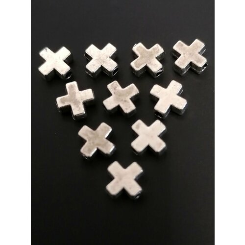 Бусины-разделители, 6x6x2мм, 20 штук