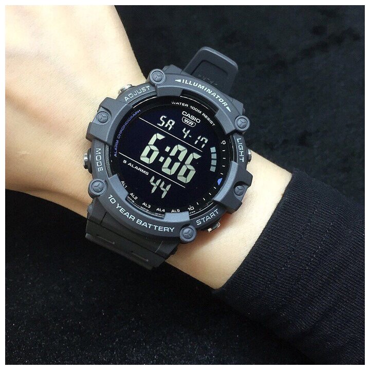 Наручные часы CASIO Collection, серый — фото 1