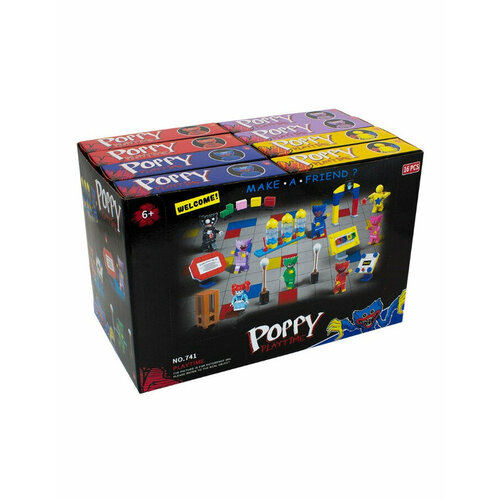 Конструктор Huggy Wuggy 33 детали в ассортименте 600₽