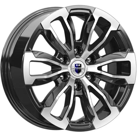 Колесный диск K&K Меконг 7.5x18 6*139.7 ET36 DIA100.1 Алмаз черный