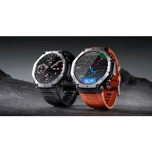 Смарт-часы Xiaomi Amazfit T-Rex 3 Оригинал Новые - Черный - Global Version 3499900₽