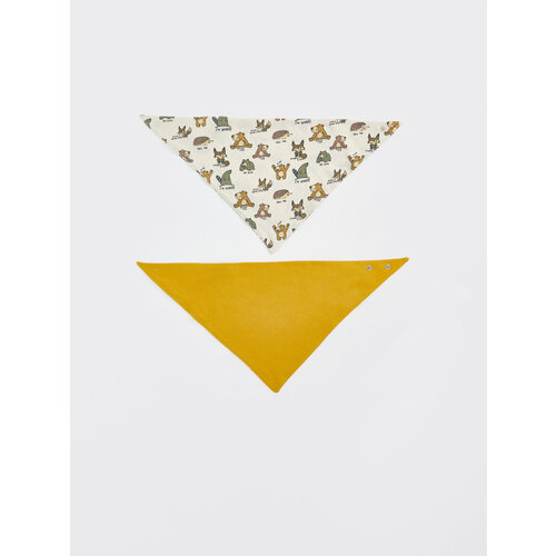 Нагрудник для малышей-мальчиков LC Waikiki размер 19 x 23 см ecru printed 261₽