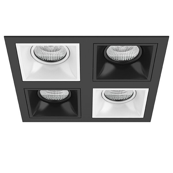 Lightstar D54706070607 Светильник DOMINO QUADRO МR16 (214547+214506+214507+214506+214507)