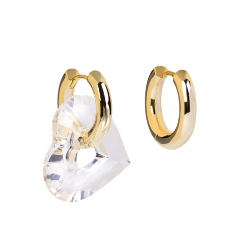 Серьги-трансформеры Hola Jewelry, размер 21 мм, золотистый