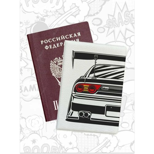 фото Обложка для паспорта , бежевый jojo print